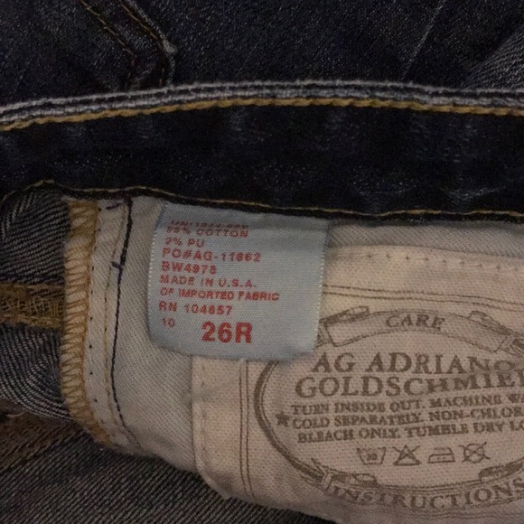 Adriano Goldschmied jeans - size 26R - Picture 5 of 5